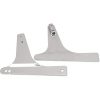Monteringsplatta Square Sissy Bar Chrome Drag Specialties Sidoplatta – miniatyr 2