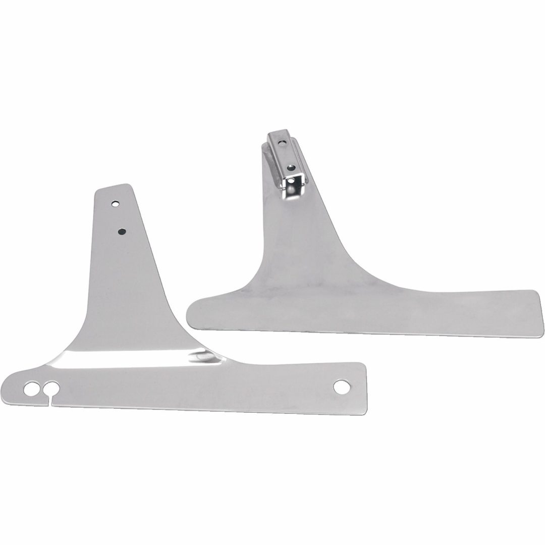 Monteringsplatta Square Sissy Bar Chrome Drag Specialties Sidoplatta