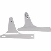 Monteringsplatta Square Sissy Bar Chrome Drag Specialties