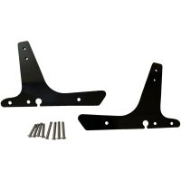 Monteringsplattor Square Sissy Bar Svart Drag Specialties