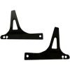Monteringsplattor Square Sissy Bar Svart Drag Specialties – miniatyr 1