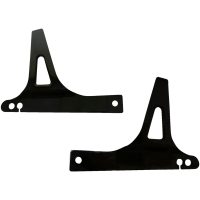 Monteringsplattor Square Sissy Bar Svart Drag Specialties