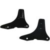 Monteringsplattor Square Sissy Bar Svart Drag Specialties – miniatyr 1