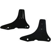 Monteringsplattor Square Sissy Bar Svart Drag Specialties