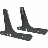 Monteringsplattor Square Sissy Bar Svart Drag Specialties