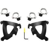 Monteringssats Batwing Fairing Svart MEMPHIS SHADES