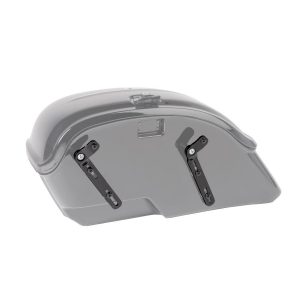 Monteringssats Sissybar & Packväska Svart Aluminium CUSTOM ACCES - MOTOACCES