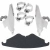 Monteringssats Vindruta Trigger-Lock Justerbar Silver MEMPHIS SHADES HD – miniatyr 1