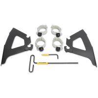 Monteringssats Vindruta Trigger-Lock Svart Aluminium MEMPHIS SHADES METRIC