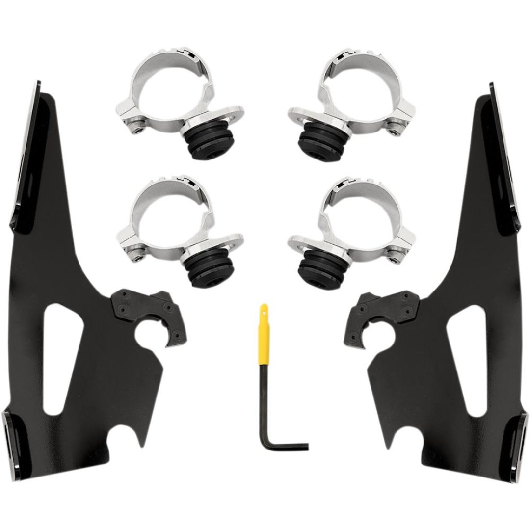 Monteringssats Vindruta Trigger-Lock Svart MEMPHIS SHADES METRIC