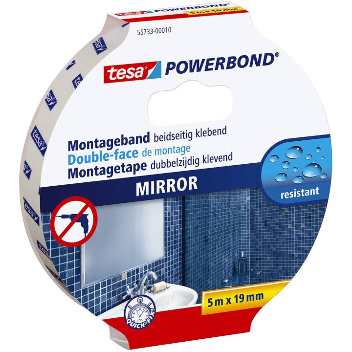 Monteringstejp dubbelhäftande för inomhusbruk 4952, 55732, 55733 TESA TEJP MONTERING 4952 19MMX50M – bild 3