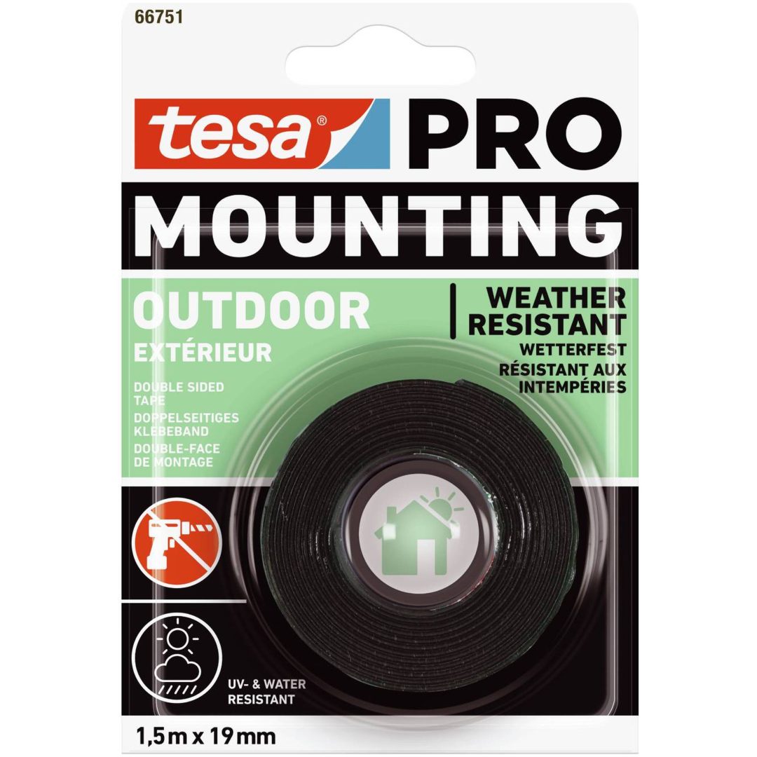 Monteringstejp Pro Outdoor TESA