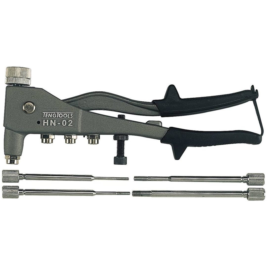 Monteringsverktyg för blindnitmuttrar HN02 Teng Tools BLINDNITMUTTERTÅNG M3-M6