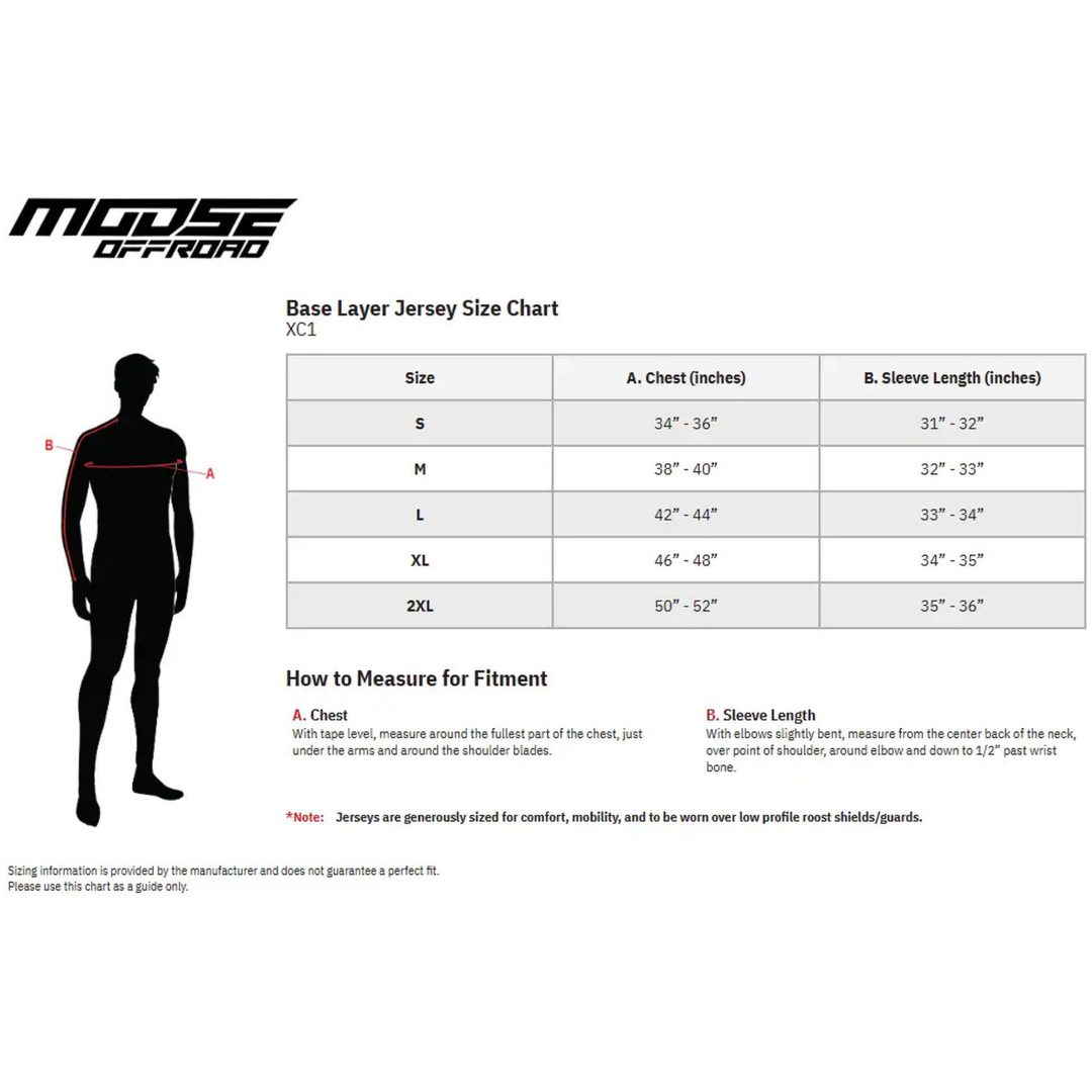 MOOSE RACING Skyddströja XCR Grå 2XL/3XL – bild 3