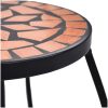 Mosaikbord 3 st terrakotta keramik vidaXL 30 x 70 cm – miniatyr 7
