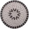 Mosaikbord brun keramik vidaXL 60 cm – miniatyr 4