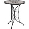 Mosaikbord brun keramik vidaXL 60 cm – miniatyr 1