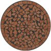 Mosaikbord terrakotta keramik vidaXL 50 x 70 cm – miniatyr 6
