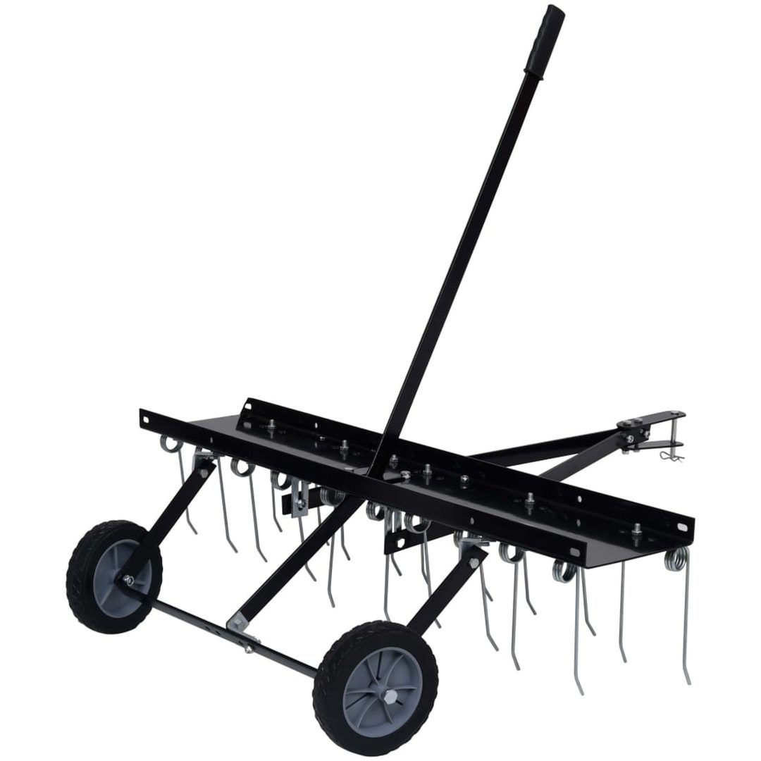 Mossrivare för åkgräsklippare 100 cm vidaXL – bild 2