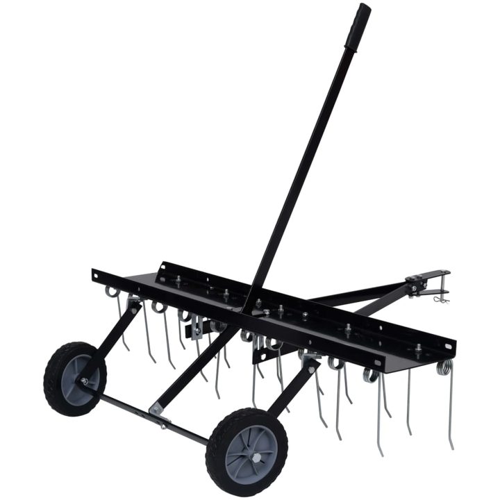 Mossrivare för åkgräsklippare 100 cm vidaXL – bild 2