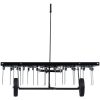 Mossrivare för åkgräsklippare 100 cm vidaXL – miniatyr 3