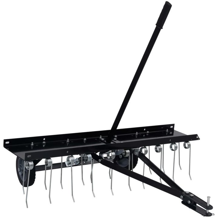 Mossrivare för åkgräsklippare 100 cm vidaXL – bild 4
