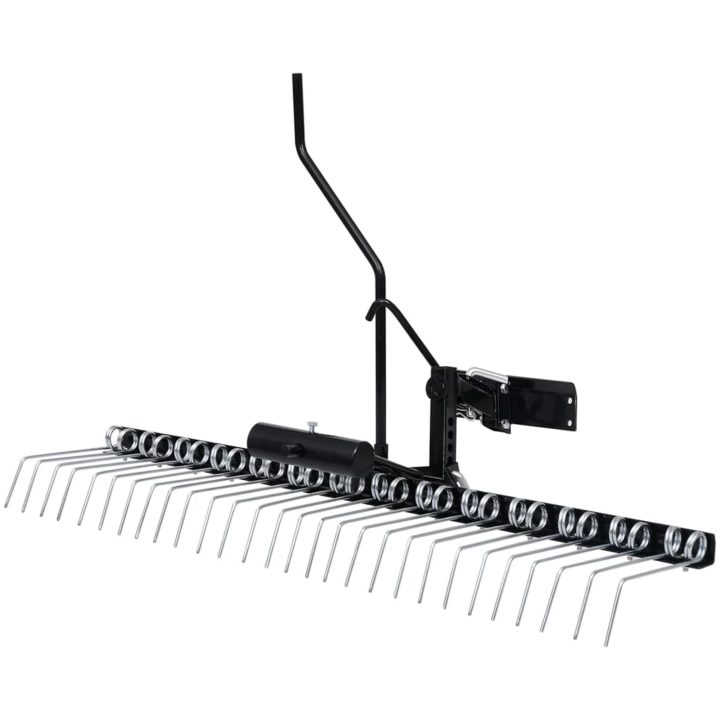 Mossrivare för åkgräsklippare 109 cm vidaXL – bild 2