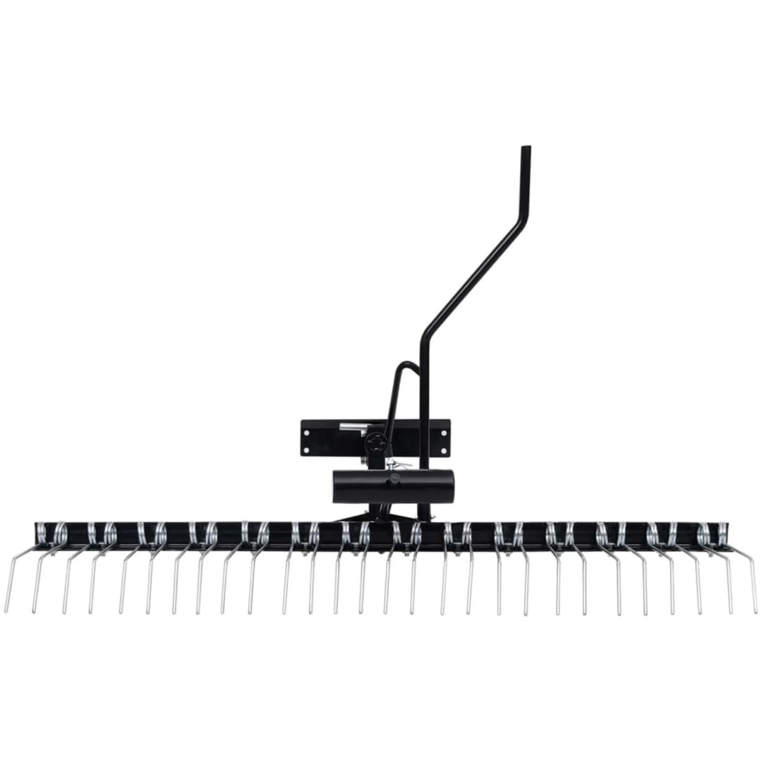 Mossrivare för åkgräsklippare 109 cm vidaXL – bild 3