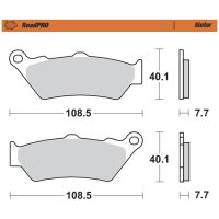 Moto-Master, Bromsbelägg RoadPRO Sinter, FRAM, KTM 03 640 LC4, 07 640 LC4 Enduro, BMW 24-25 F 900 GS Adventure