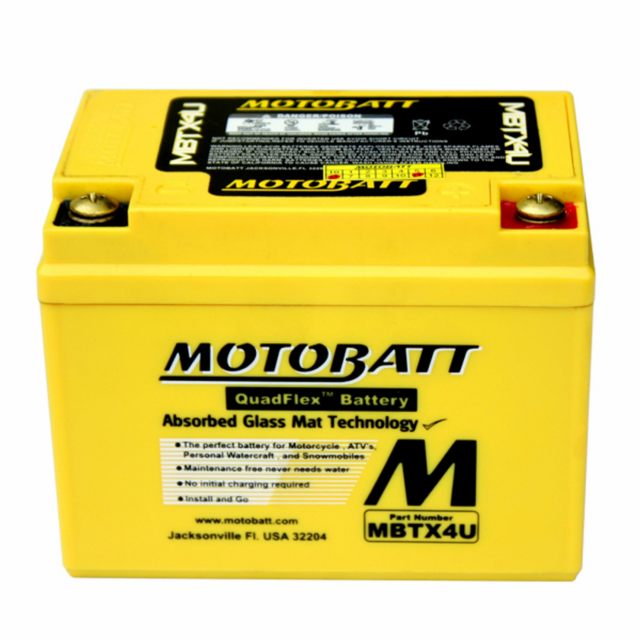 Batteri Underhållsfria Motobatt