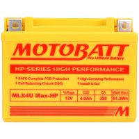 Motobatt Lithium batteri MLX4U Max-HP