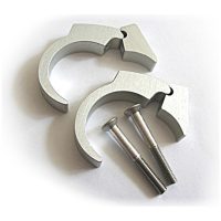 MOTOGADGET MSM Handle Bar Clip Kit 1 inch, Polished