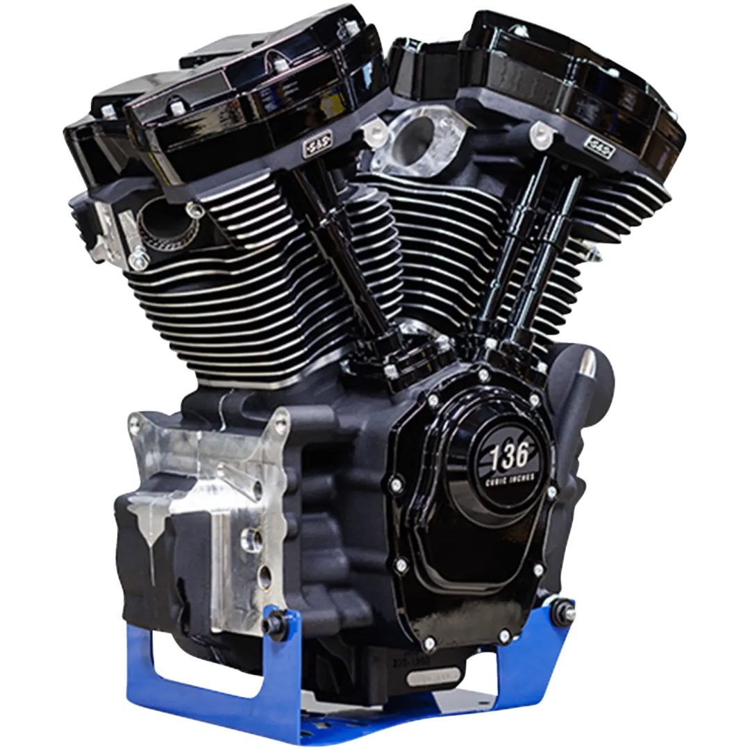 Motor MK136 550G Cam Svart S&S CYCLE – bild 3