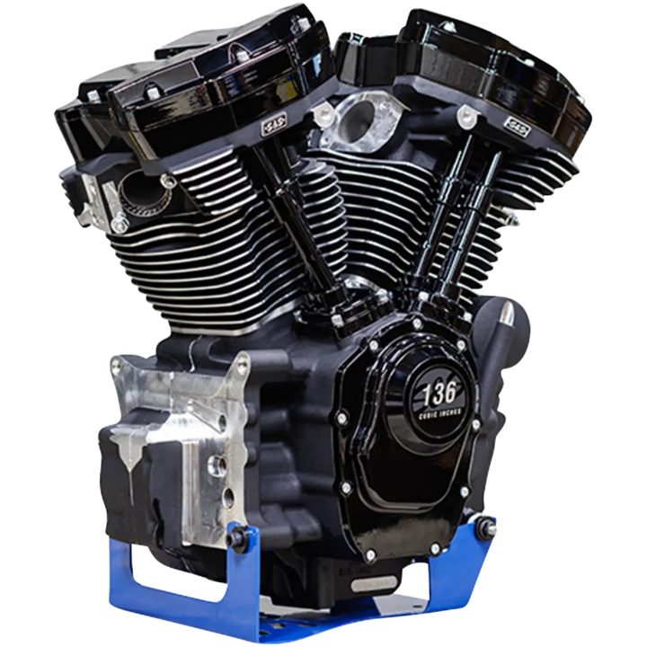 Motor MK136 550G Cam Svart S&S CYCLE – bild 3
