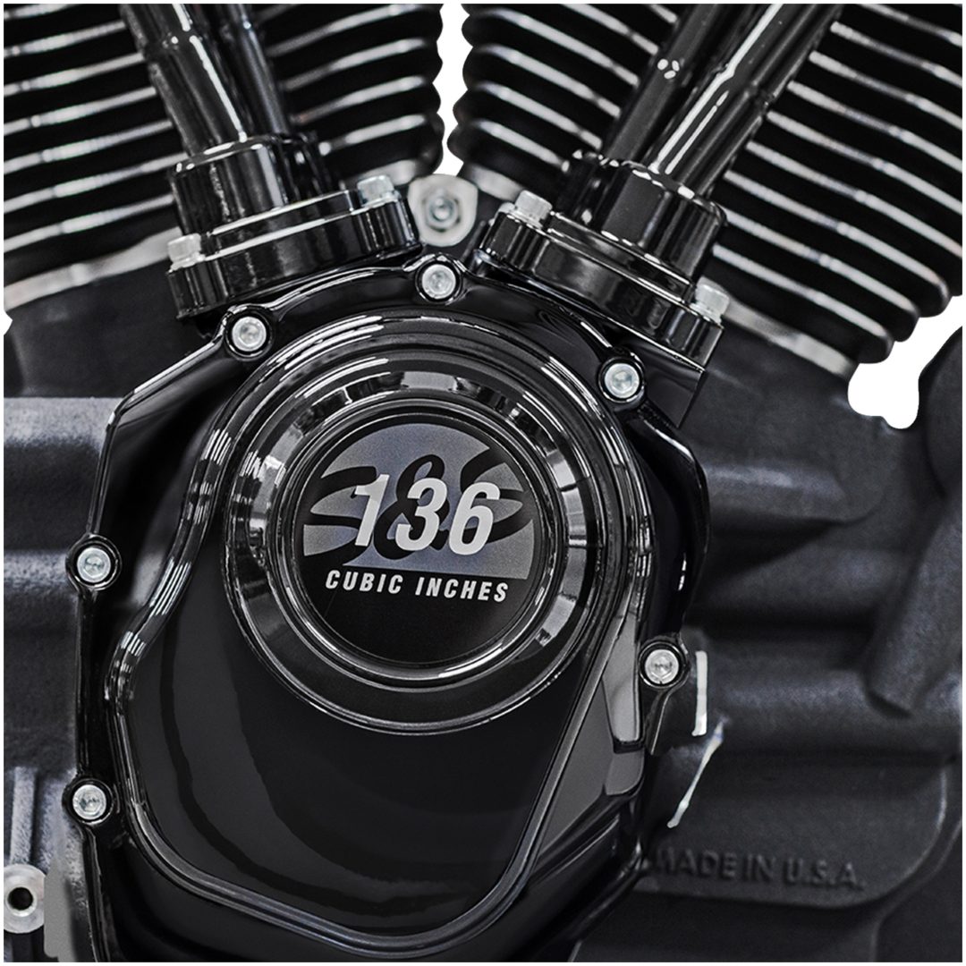 Motor Mk136 Black Edition Svart S&S CYCLE – bild 2