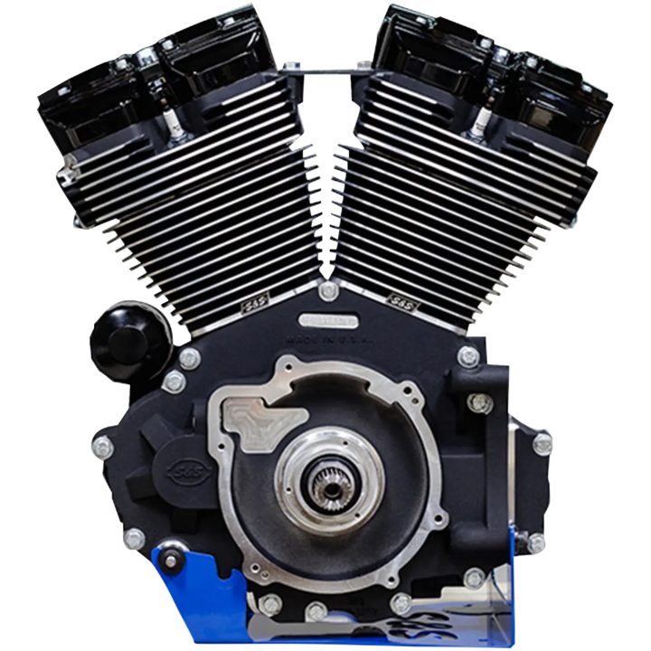 Motor MK136 med 475G Kamaxel Svart S&S CYCLE – bild 4