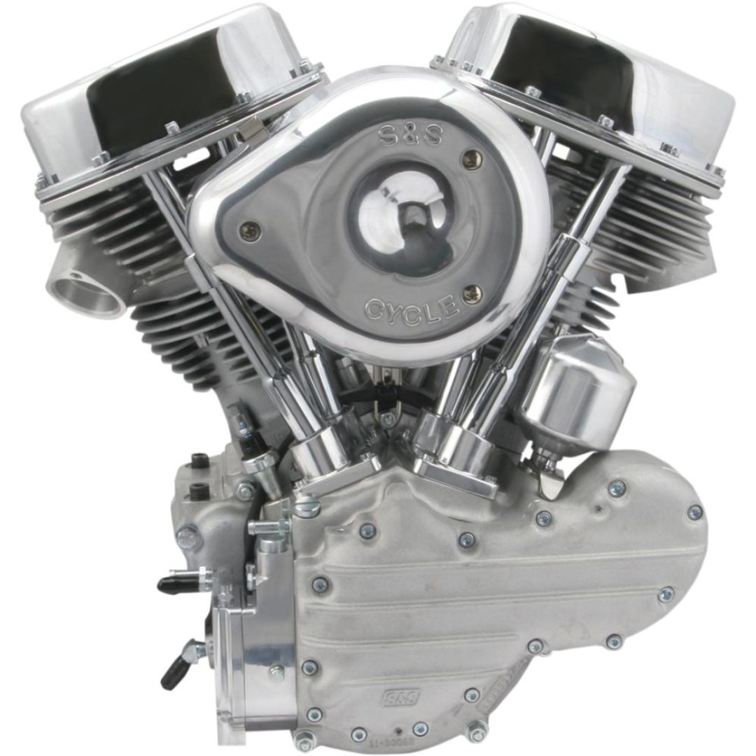Motor P-Series Long Block 93 Natur Silver S&S Cycle Motor