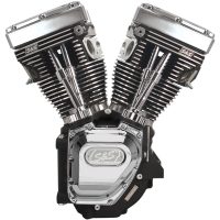 Motor T-Series Long Block High Compression Svart S&S Cycle