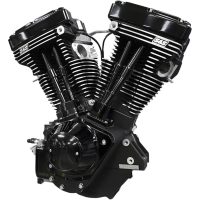Motor V-Series V111 Long Block Svart S&S Cycle