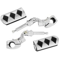 Motorbåge Diamond Svart/Krom SHOW CHROME