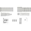 Motorbultset Krom Silver DRAG SPECIALTIES – miniatyr 1