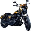 Motorcykelkraschbåge Svart HEINZ BIKES – miniatyr 1