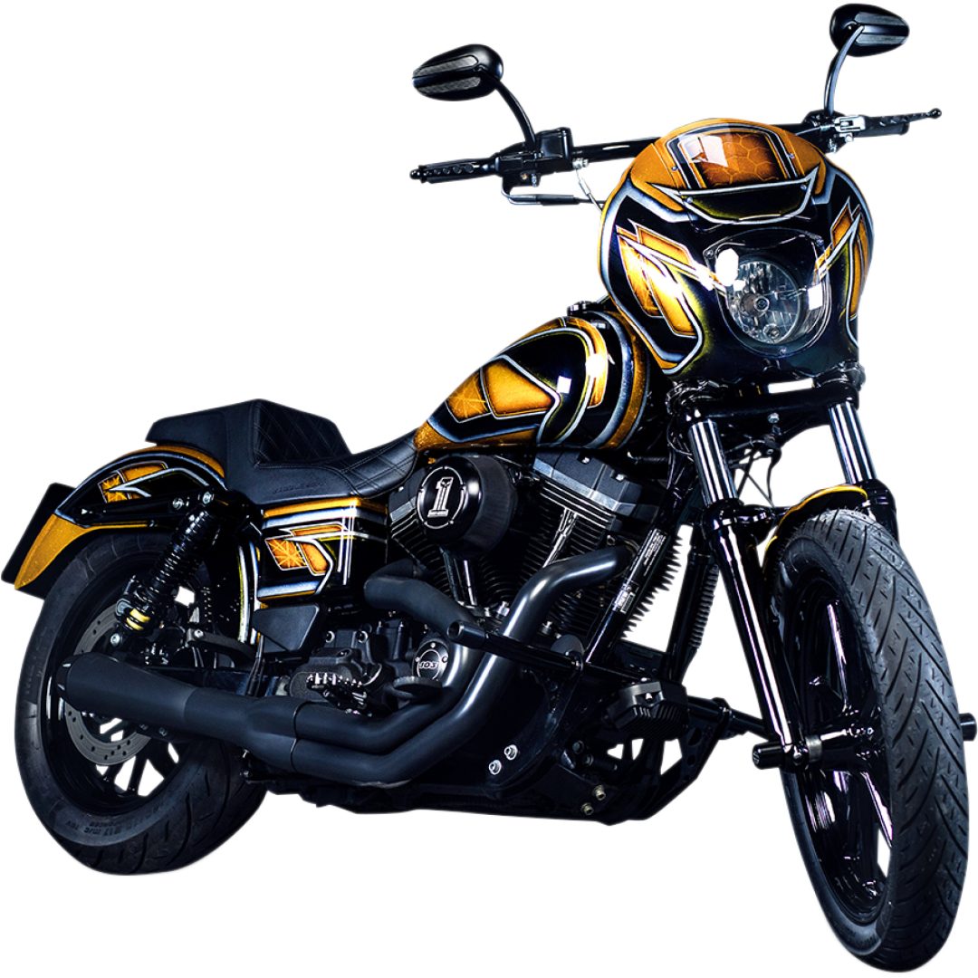Motorcykelkraschbåge Svart HEINZ BIKES