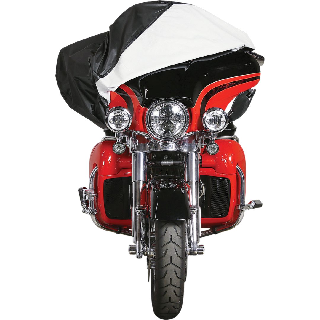 Motorcykelöverdrag Defender Extreme Route 1 Halv Svart NELSON-RIGG Skydd – bild 7