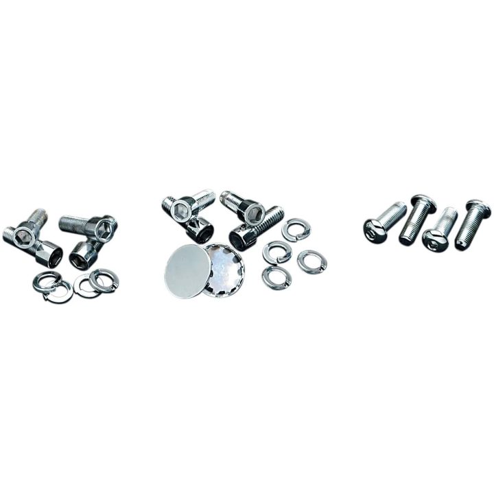 Motordelsbultsats Swingarm Krom GARDNER-WESTCOTT – bild 2