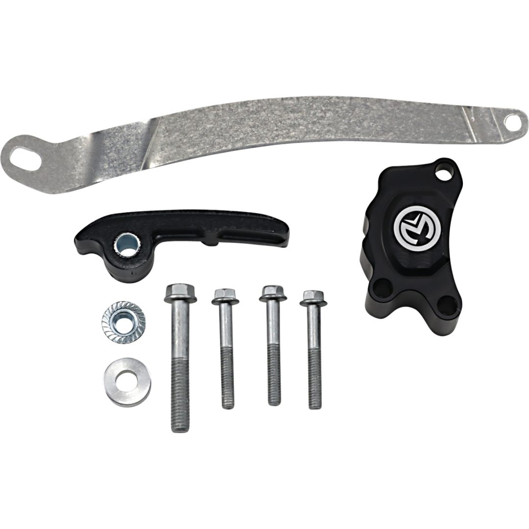 Motordelskydd Svart Anodiserad Aluminium MOOSE RACING