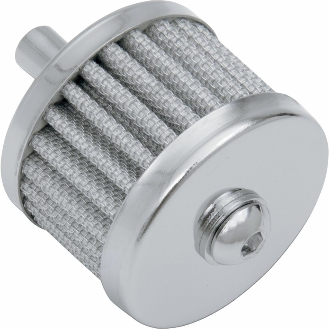 Motordelsventilfilter Silver/aluminium/chrome DRAG SPECIALTIES