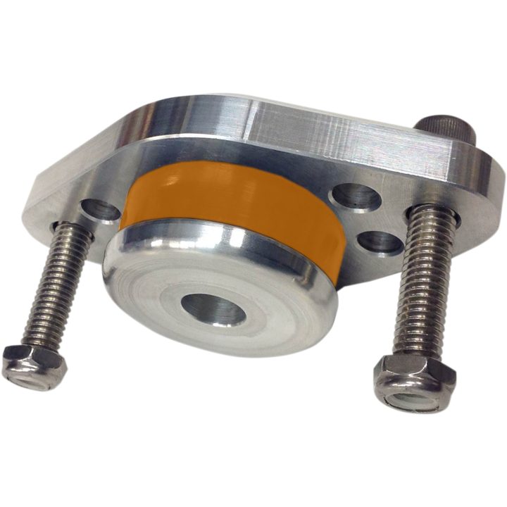 Motorfäste Iso Front Silver Aluminium ALLOY ART – bild 2