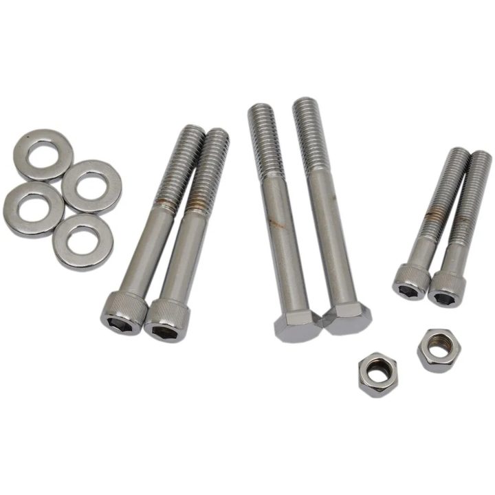 Motorfästebultset Krom Silver DRAG SPECIALTIES – bild 3