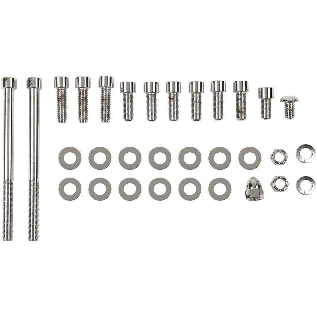 Motorfästebultset Krom Silver DRAG SPECIALTIES – bild 3